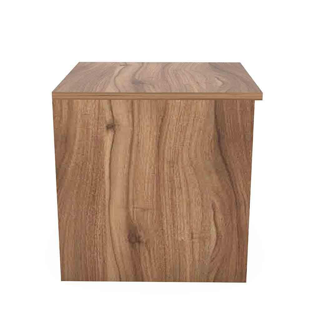 Engineered Wood Bed Side Table 16X16 Inch