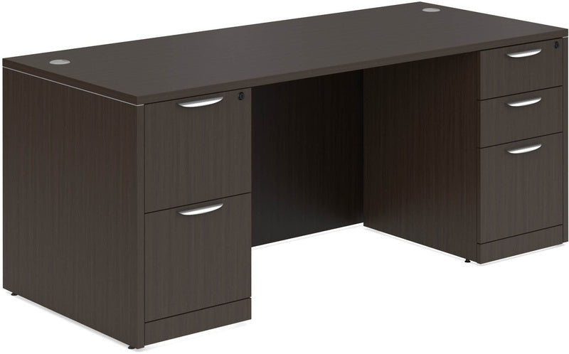 Classic Desk 2.5X5 Feet 30" X 60" with Box/Box/File and File/File Pedestal Office Desk Office Table