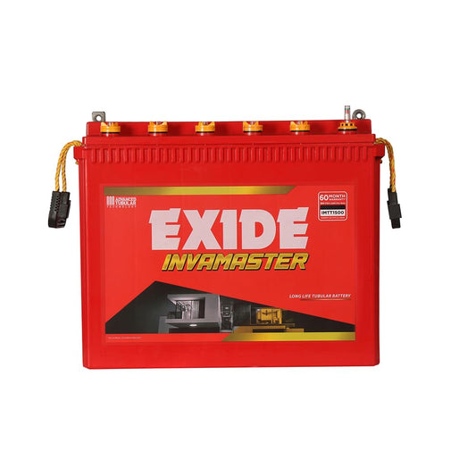 EXIDE INVAMASTER IMTT2000, 12V 200Ah Tall Tubular Inverter Battery for Home and Office with Warranty - 60 Months (36 FOC+24Pro Rata)