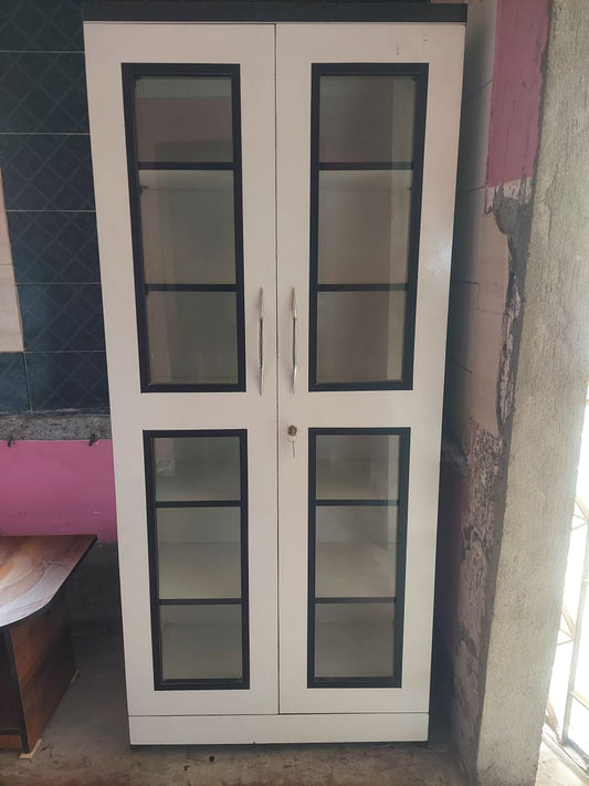 Bowzar Wooden Bookshelf White