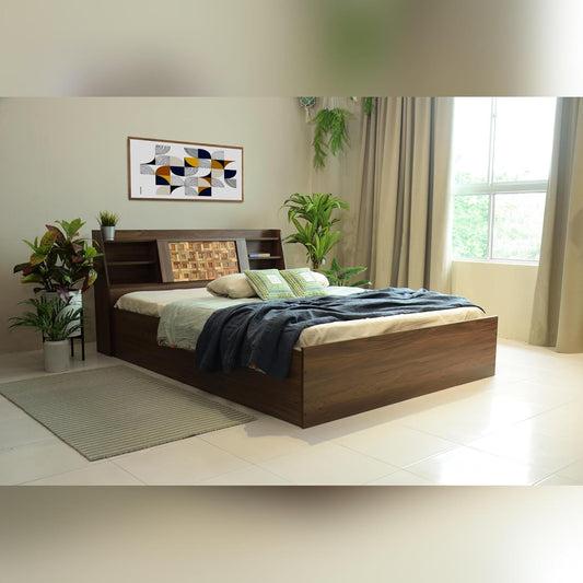 Bowzar King MDF Box Bed Water Resistant Long Lasting Premium Quality EMI