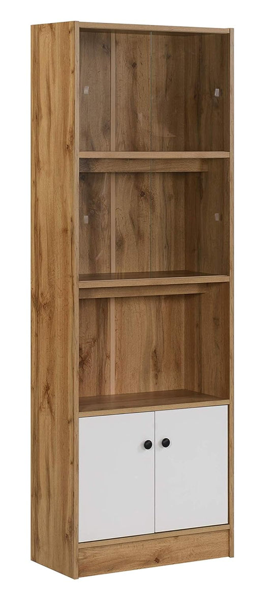 Engineered Wood Book Shelf and Display Unit Cabinet 70X24X11 Inch