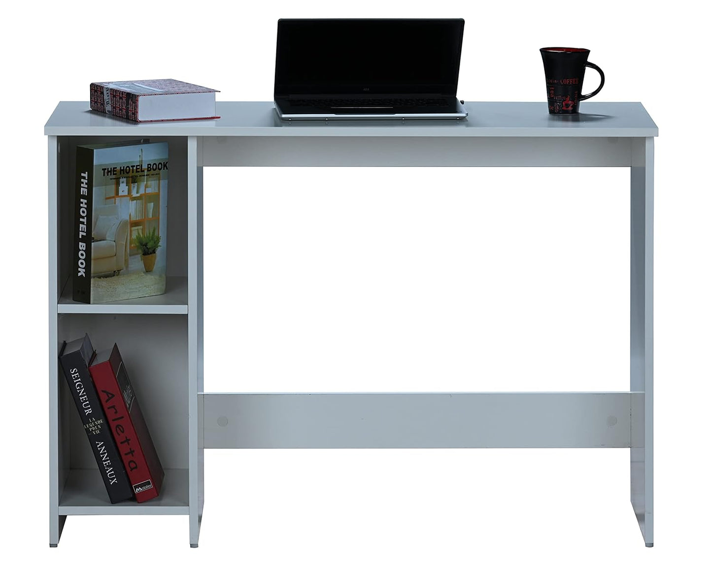 Simple Computer Table 41x16x30 Inch White