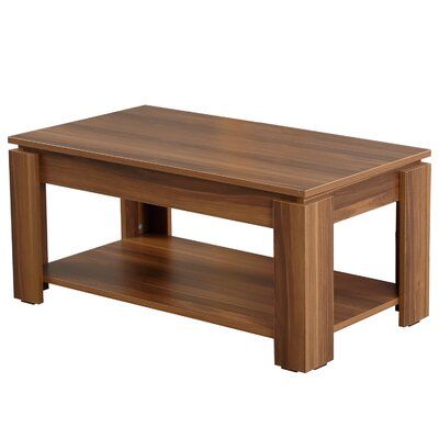 Engineering Wood Center Table With Glass top 36X22X18 Inch