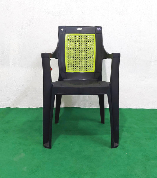Bowzar Cresta Plastic Chair With Handle Green - Bowzar -
