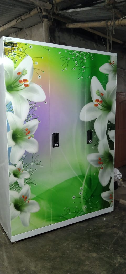 Printed Almirah Wardrobe Heavy Quality Ready Stock Printed Wardrobe