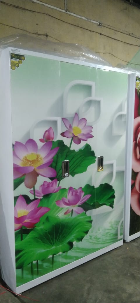 Printed Almirah Wardrobe Heavy Quality Ready Stock Printed Wardrobe