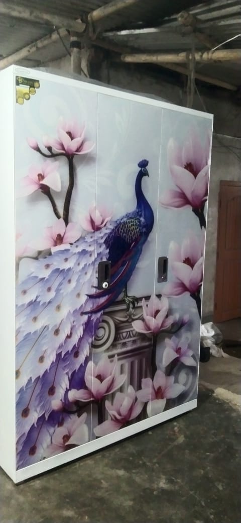 Printed Almirah Wardrobe Heavy Quality Ready Stock Printed Wardrobe
