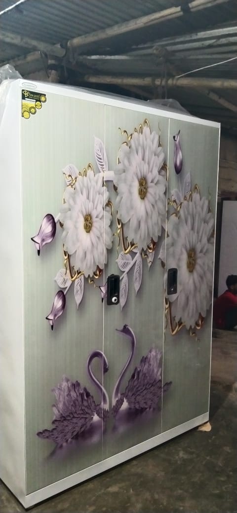 Printed Almirah Wardrobe Heavy Quality Ready Stock Printed Wardrobe
