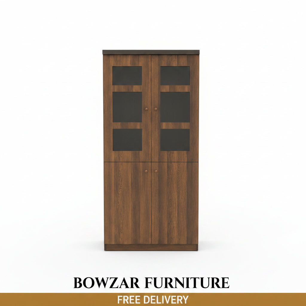 Bowzar EW Showcase 3 Box Door Bookshelf