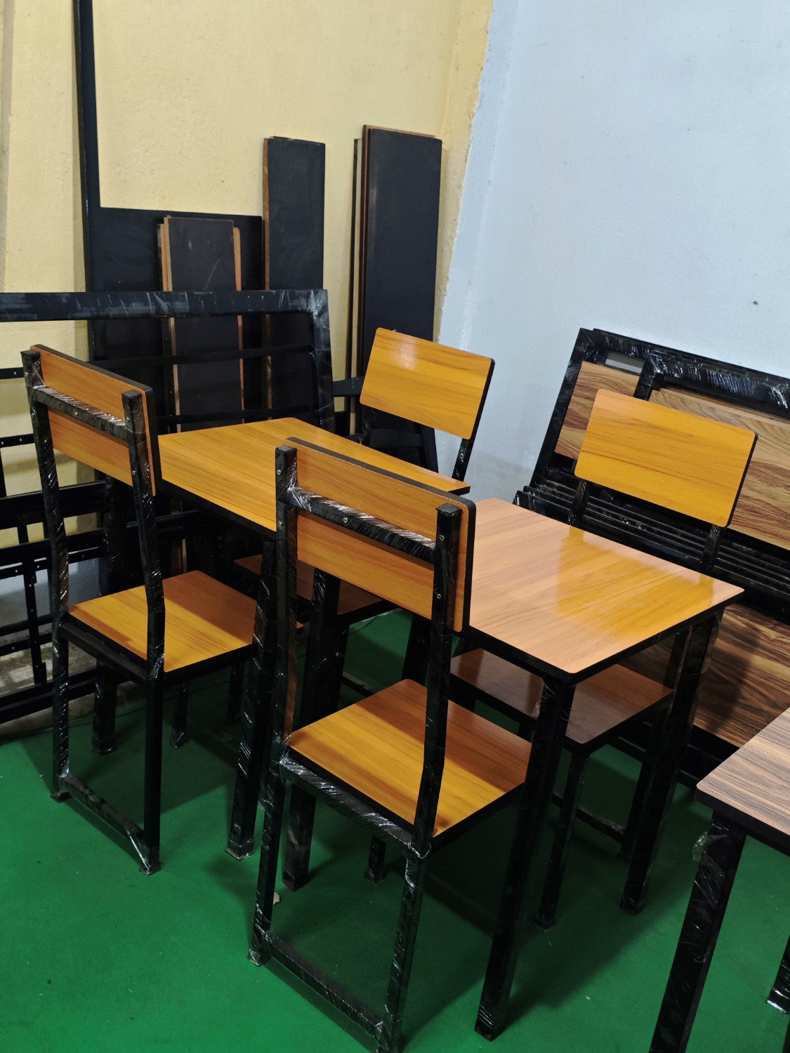 Bowzar 2 Seater Dining Set for Restaurant Cafe