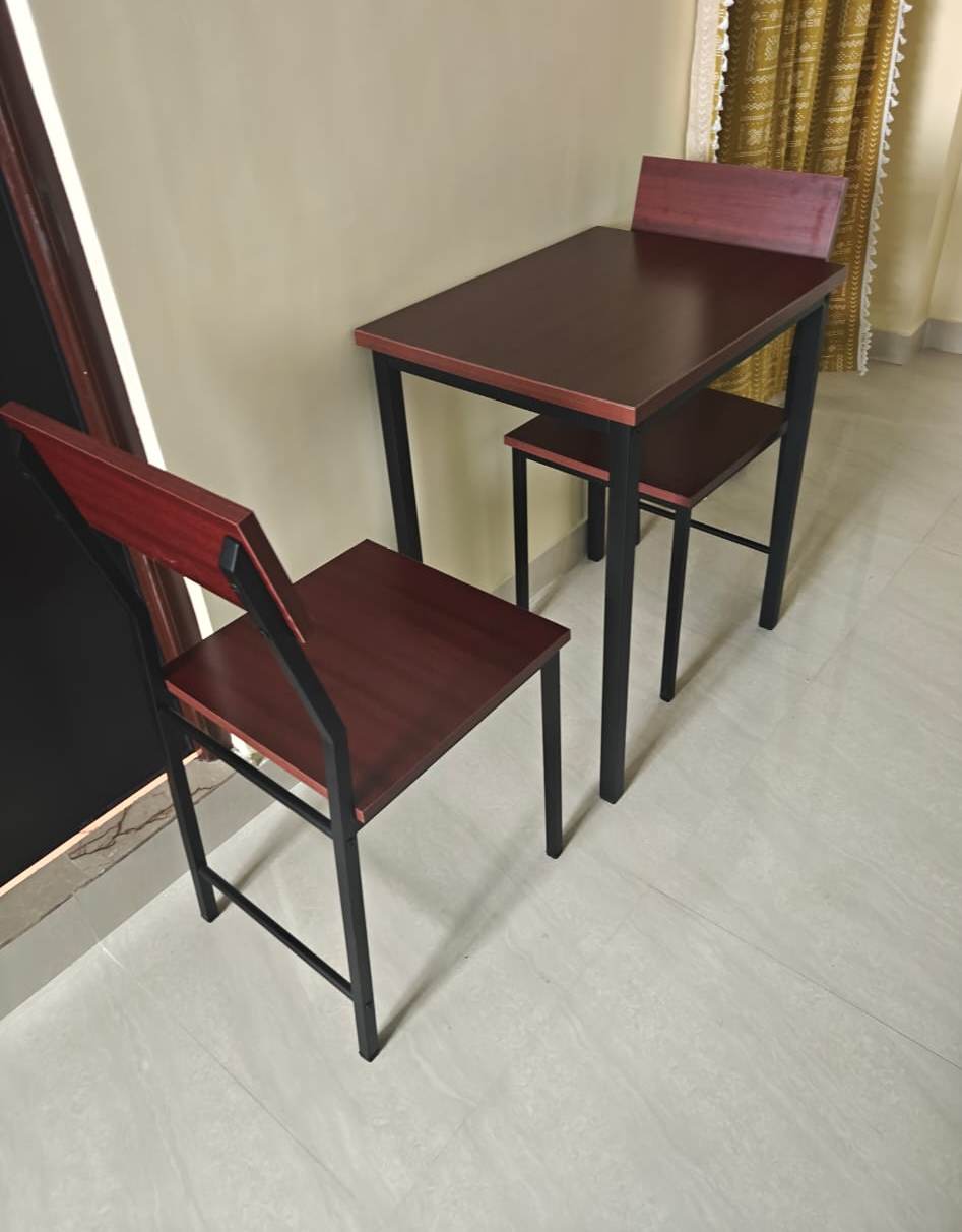 2 Seater Dining Set for Restaurant, Cafe Home Pg Guest House