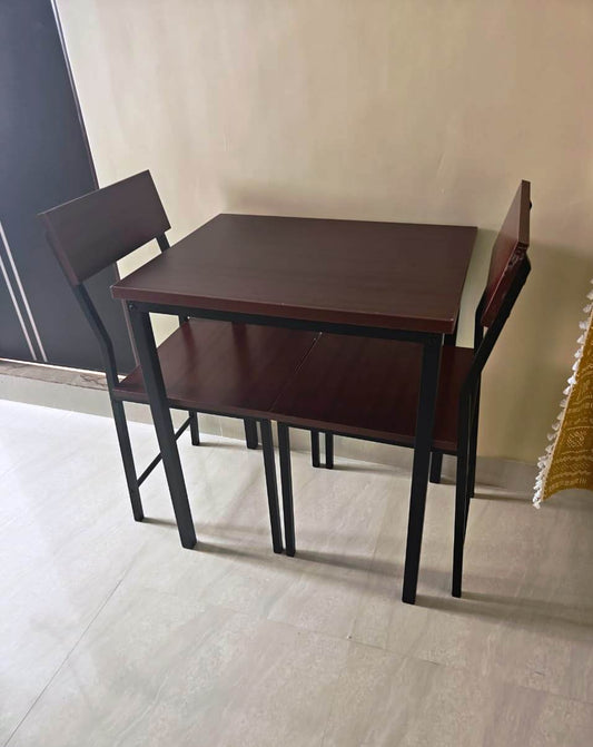 2 Seater Dining Set for Restaurant, Cafe Home Pg Guest House