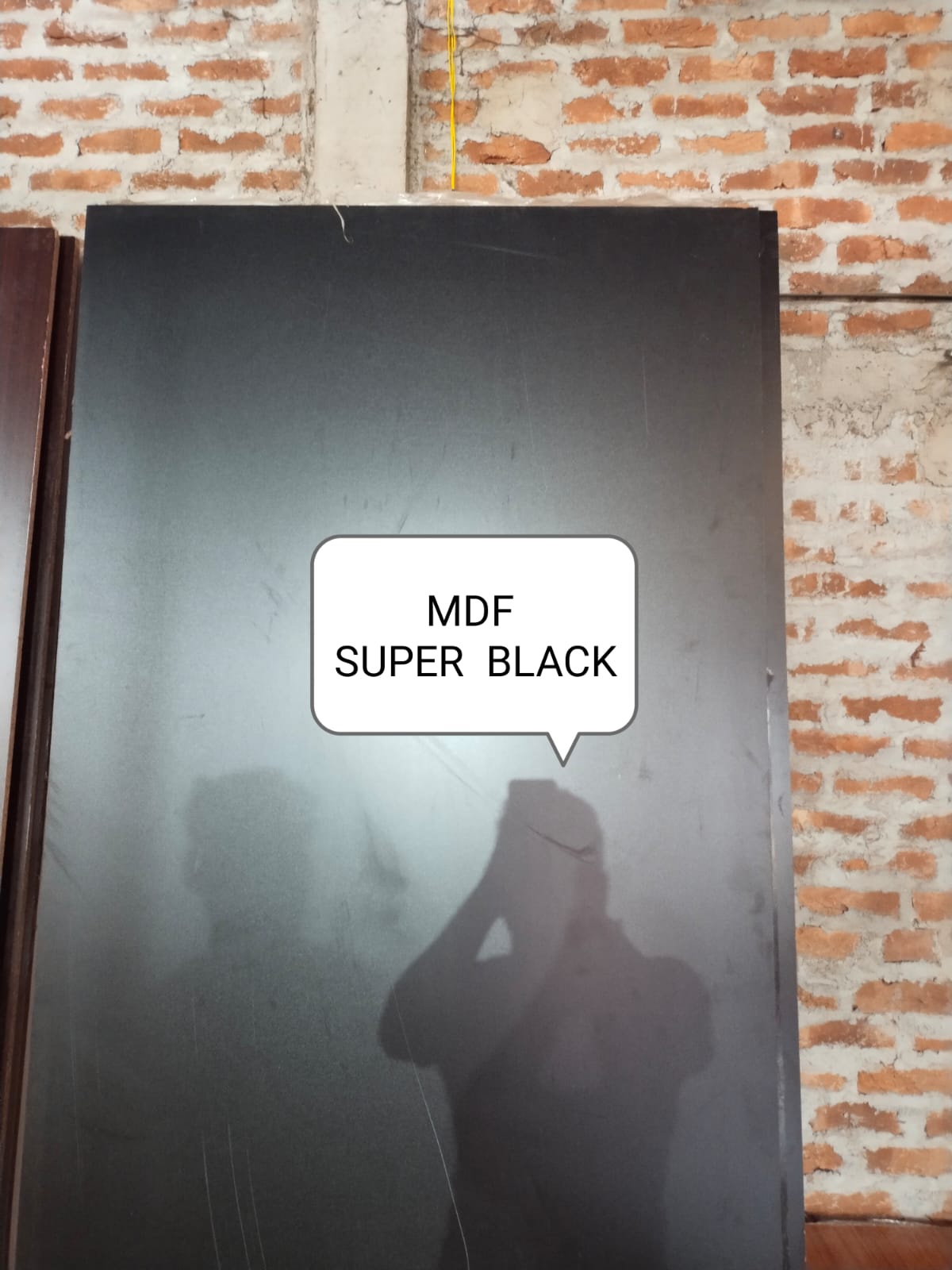 MDF Option Board Color Super Black