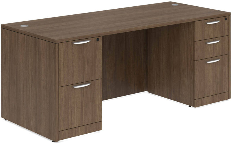 Classic Desk 2.5X5 Feet 30" X 60" with Box/Box/File and File/File Pedestal Office Desk Office Table