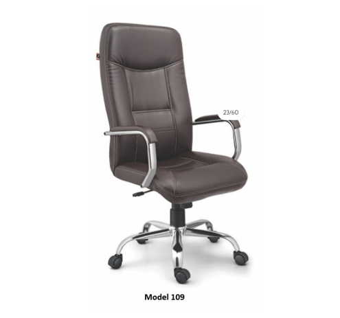 A85 Premium JP10 High Back Boss Chair Steel Handle and Base