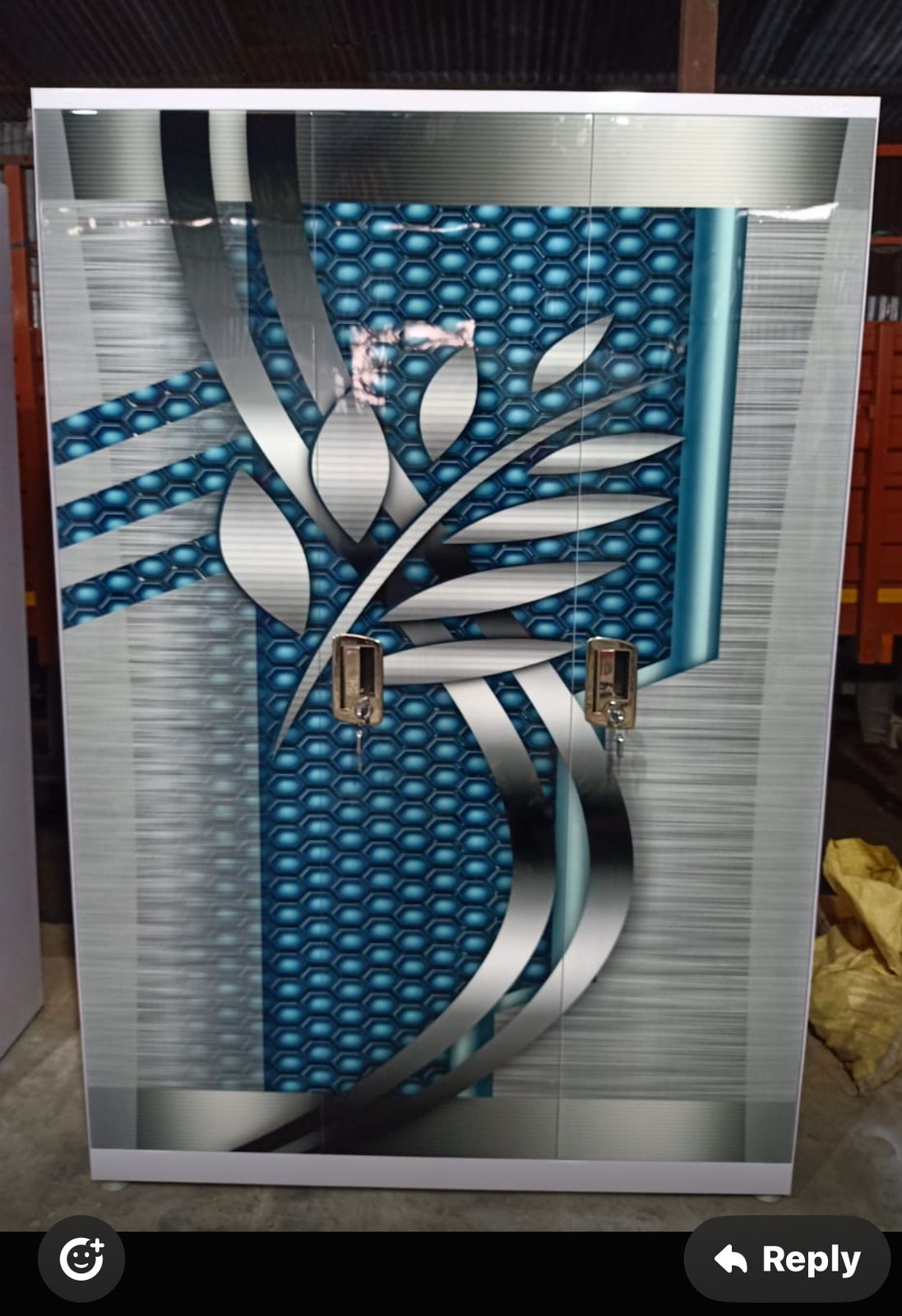 SQ Printed Almirah Wardrobe Printed Wardrobe