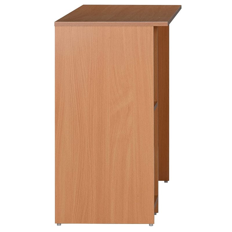 Simple Computer Table 41x16x30 Inch Beige