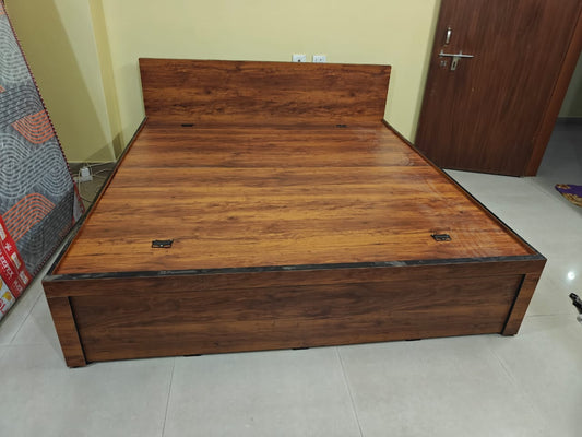 Bowzar King Box Bed 6x6.5 Feet 72X78 Inch Board King Box Bed