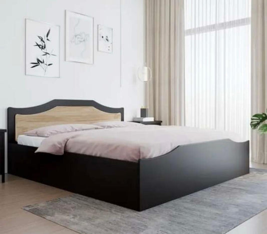 Engineering Wood Box Bed Dual Color Queen Box Bed 5X6.5 Feet
