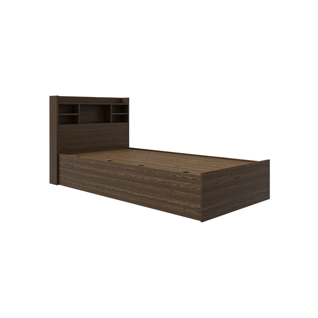 Bowzar Single Box Bed with Head Box 3x6.5 Feet