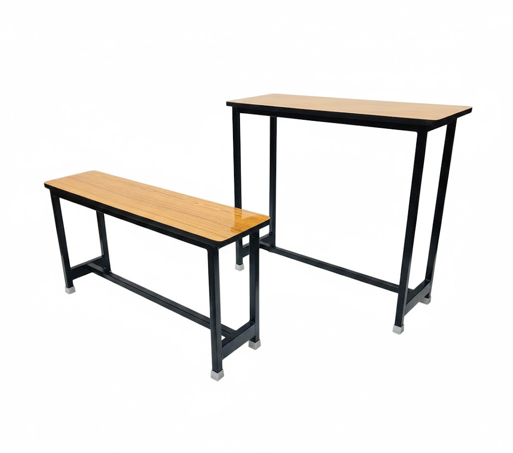 Bowzar Simple 2 Seater Desk Bench 42'' W X 30'' D Dual Desk