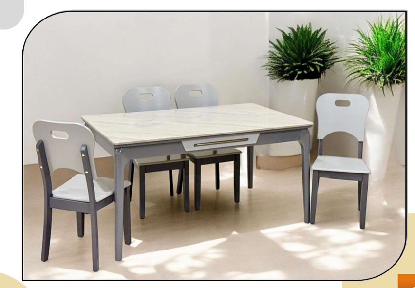 Imported Premium Dining Set 6 Seater 3140/813-2/2115