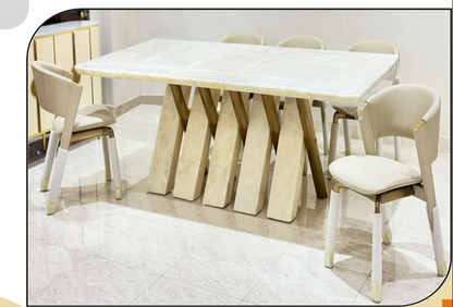 Imported Dining Premium Quality (1+8) 8 Seater Dining Set