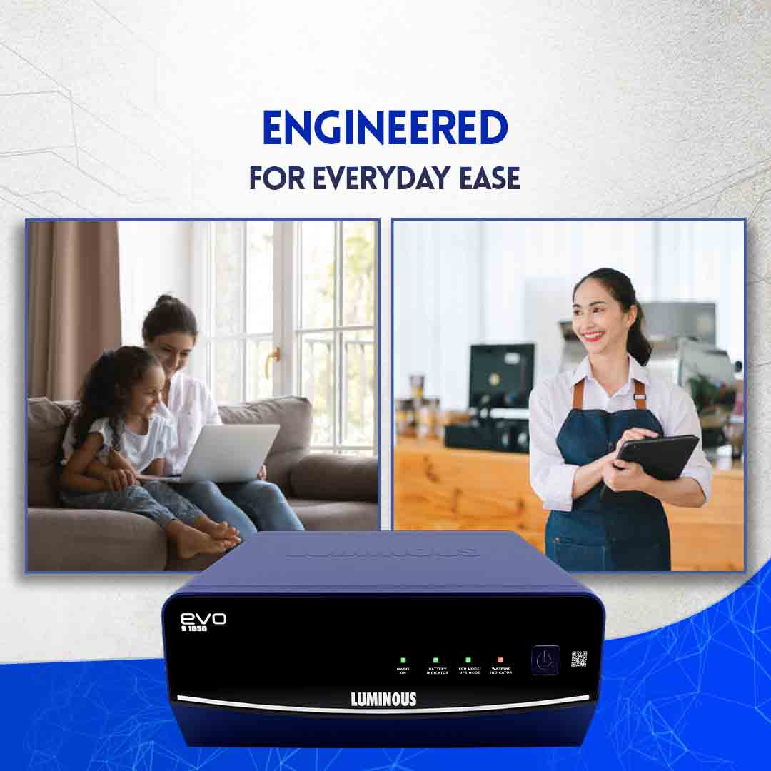 Luminous Evo S 1050 Inverter 900 VA Sine Wave