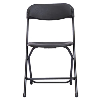 Supreme PLASTIC Folding Plastic Chair FOR STUDY/OFFICE/CAFE/WFH/ROAD TRIP WITH METAL BODY Plastic Cafeteria Chair  (BROWN, Pre-assembled) Plastic Furniture