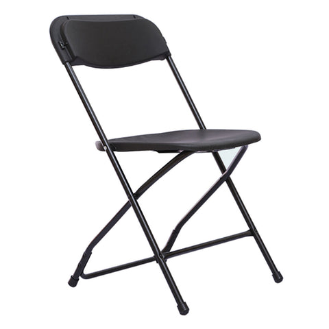 Supreme PLASTIC FOLDABLE CHAIR FOR STUDY/OFFICE/CAFE/WFH/ROAD TRIP WITH METAL BODY Plastic Cafeteria Chair  (BROWN, Pre-assembled)
