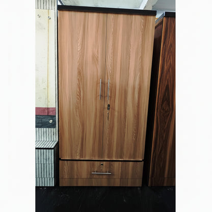 Bowzar 2 Door Wardrobe with 1 Bottom Drawer EMI COD White Rolex 2 Door Wardrobe