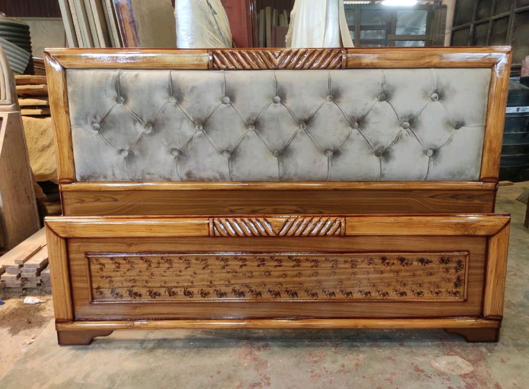 Wooden Bed King Size