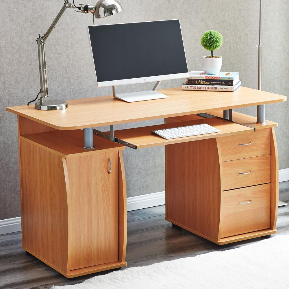Stylish PC & Laptop Workstation for Office, Study, and Home Use