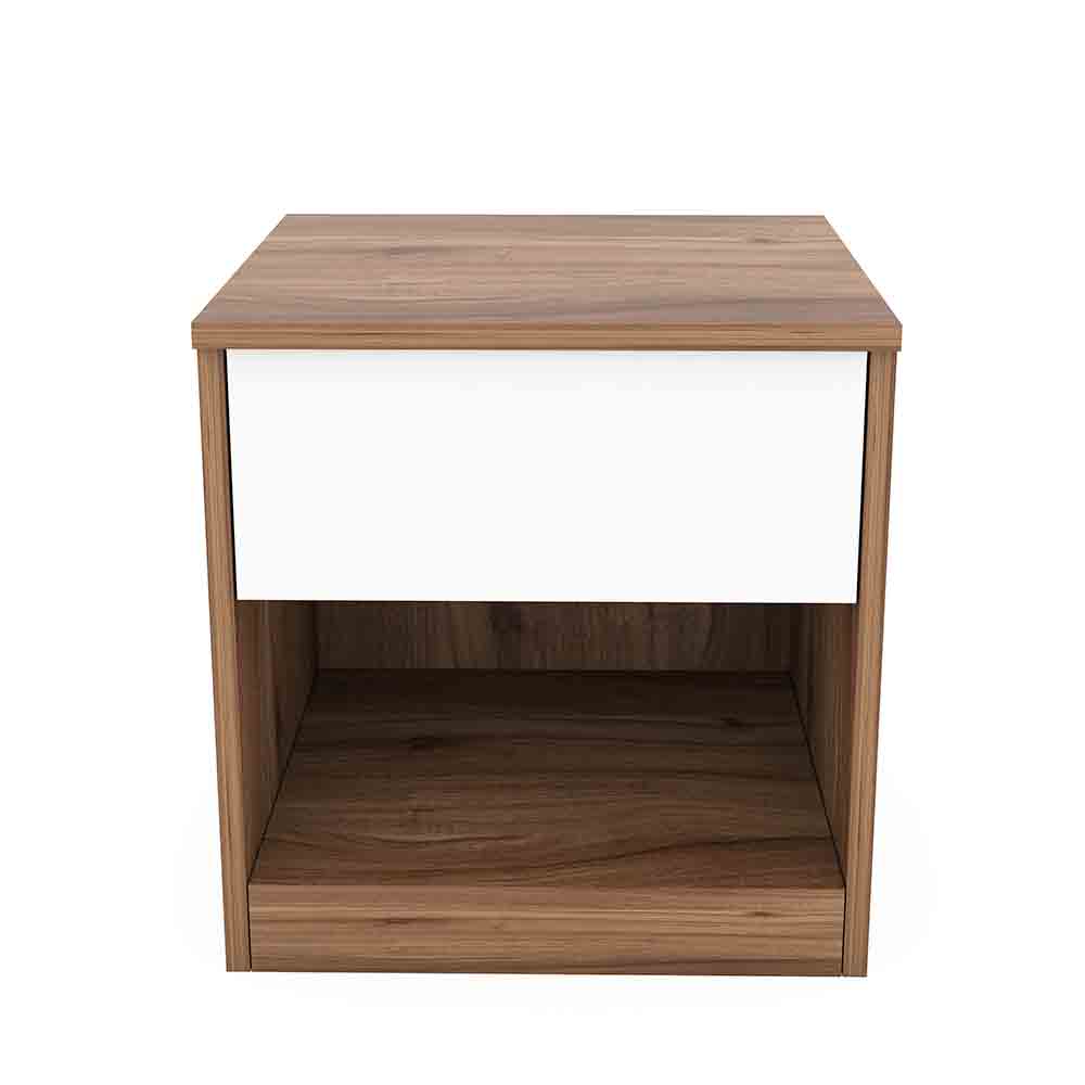 Engineered Wood Bed Side Table 16X16 Inch