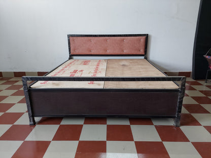 Bowzar Queen Box Bed Size 5x6.5 Feet Different color combination available