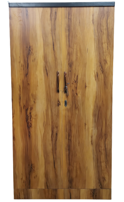 Bowzar Wooden Almira 2 Door Wooden Color