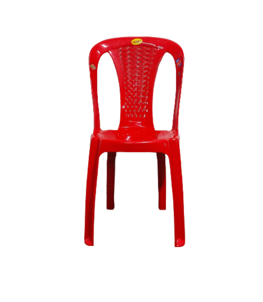 Bowzar Virgin Plastic Chair Inner Without Handle Red