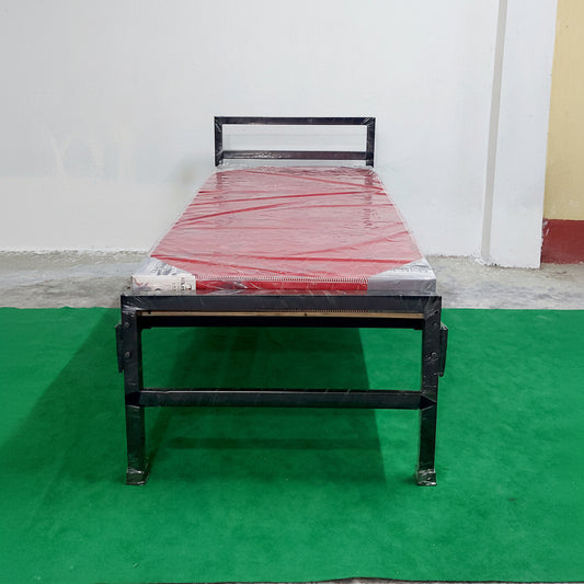 Bed Mattress Combo Single Bed + Sunsleep 4 Inch Mattress