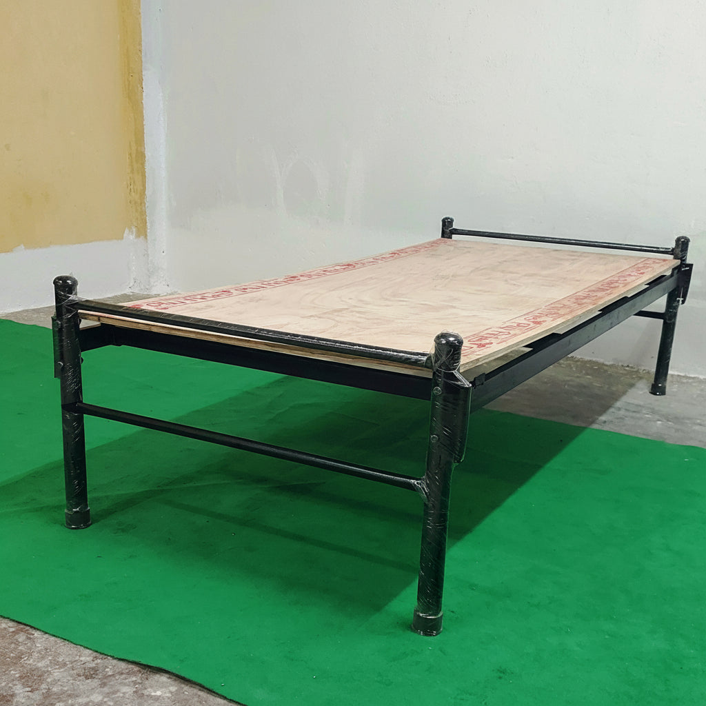Single Bed 2.5x6 Feet Simple Design Best for Students Delivery Extra