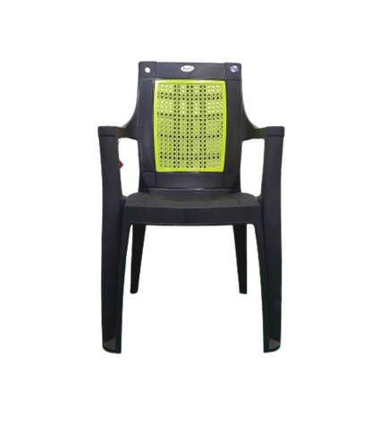 Bowzar Cresta Plastic Chair With Handle Green