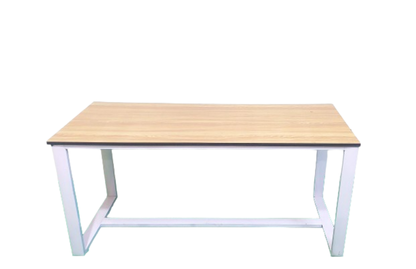 Bowzar Metal and Board Desk Table Computer Workstation 60X24 Inch