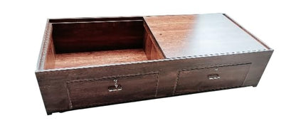 Bowzar 30X72 Inch 2.5X6 Feet Single Box Bed Diwan Bed Engineering Wood Diwan Divan Bed With Storage Deewan Bed