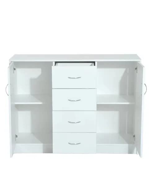 Storage Cabinet for Clothes/with Drawer and Shelves/Multipurpose Storage Cabinet