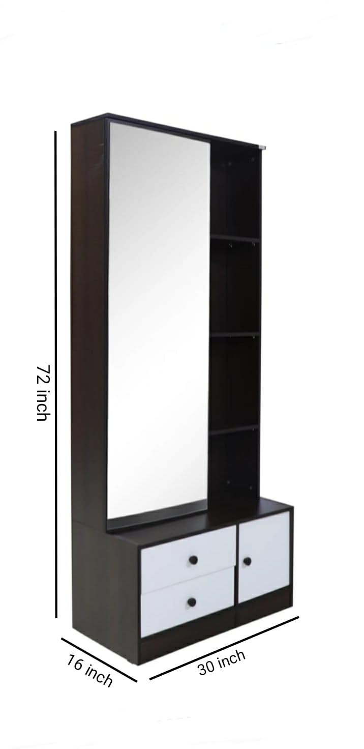Dressing Table with Mirror and Storage