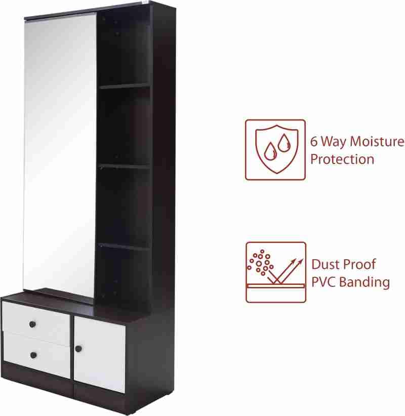 Dressing Table with Mirror and Storage