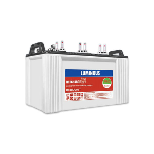 Luminous RC18000ST 150AH Short Tubular Battery 36 Months Warranty