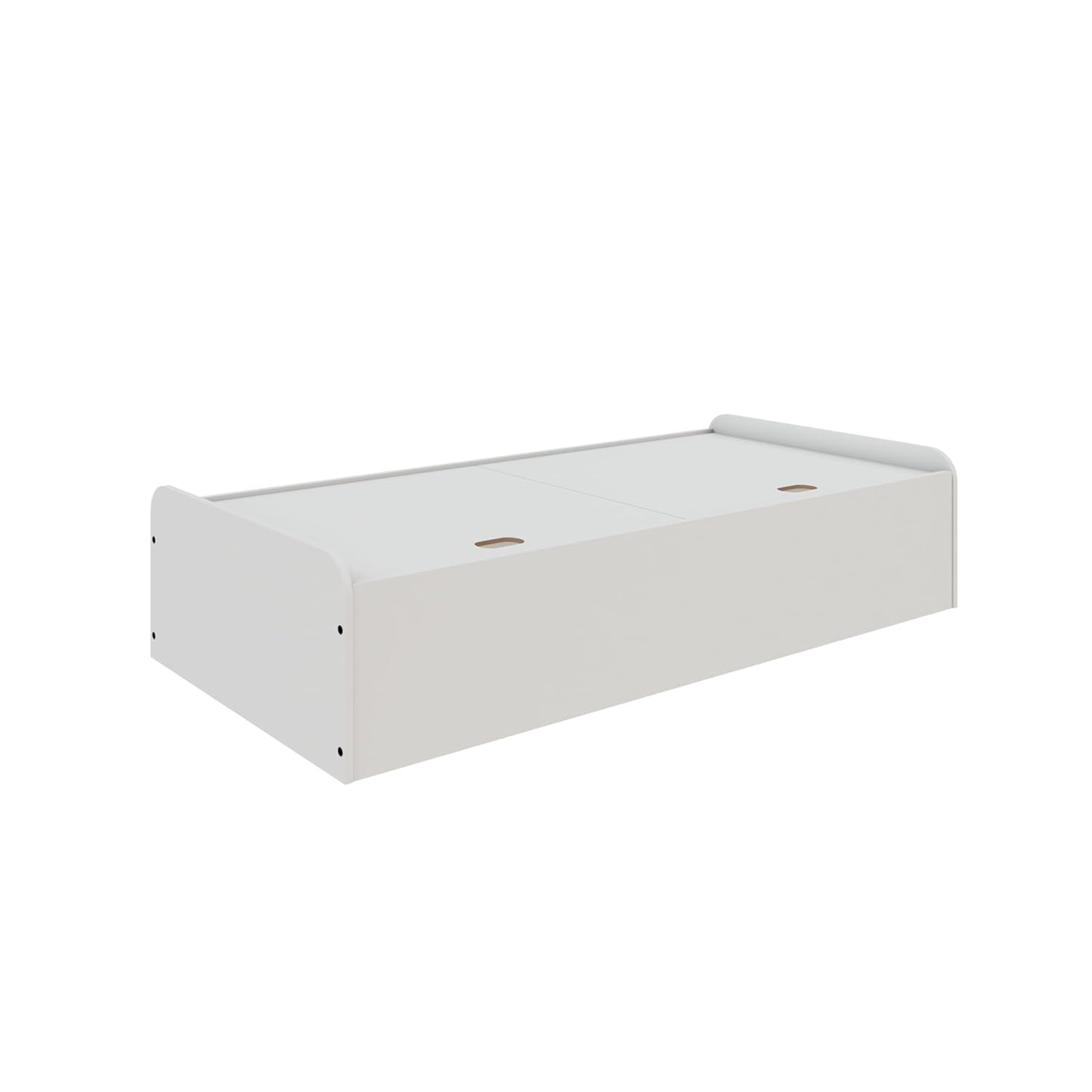 Engineered Wood Diwan Bed with Storage, Bedroom Diwan Bed Single(30x72) | Frosty White