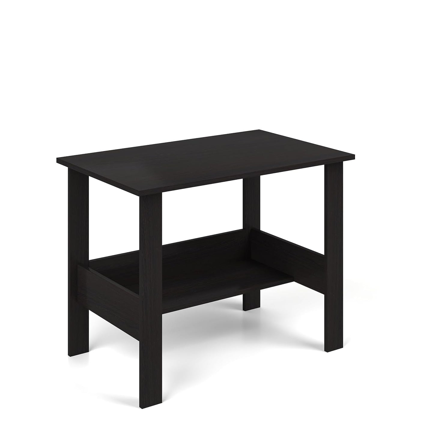 Bowzar 36X20X30 Inch Study Table with Hutch & Bottom Storage -Office Table for Laptop, PC, Working, Drawing, Computer Table with Extra Storage Space