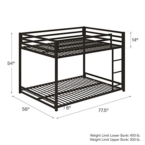 Bowzar Metal Bunk Bed Double Decker Bed for Hostel Guest House